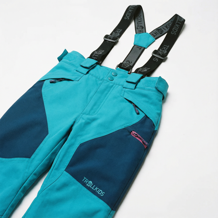 Wodoodporne spodnie na śnieg i narty Trollkids Kids Kongsberg Ski Pant dla chłopca/dziewczynki (638-123)