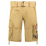 Bermudy Geographical Norway PASTEQUE EO MEN 063 beżowy męska (SX1425H/GNO-Beige)