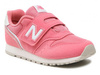 Buty sportowe dla chłopca/dziewczynki New Balance NB 373 elementy zamszowe różowe (YZ373BP2)