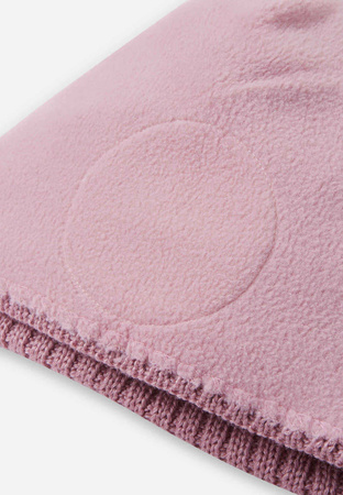 Czapka zimowa dziecięca Reima Beanie Kalotti Grey Pink Junior z certyfikowanej wełny różowa (5300232A-4500)