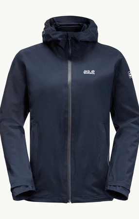 Wyprzedaż - Kurtka przeciwdeszczowa damska Jack Wolfskin Pack & Go Shell W (1111514_1010)