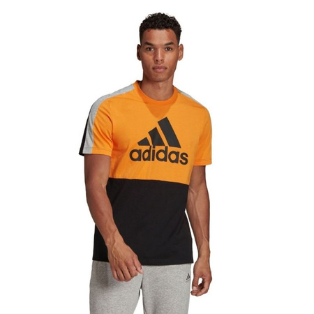 Koszulka adidas Essentials Colorblock Single Jersey Tee M (HE4328)