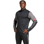 Bluza męska adidas Squadra 25 Training czarno-szara (JD1630)