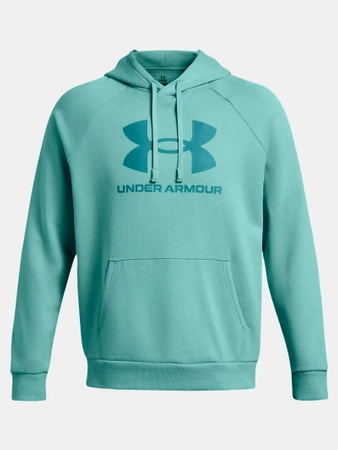 Bluza z kapturem męska Under Armour turkusowa (57910/1379758-482)