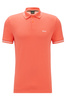 Koszulka Polo męska BOSS Paul Open Red slim fit czerwona (50506193-646)