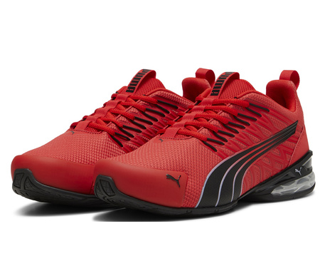 Buty sportowe męskie Puma Voltaic Evo For All Time Red Black materiałowe czerwone (379601-02)