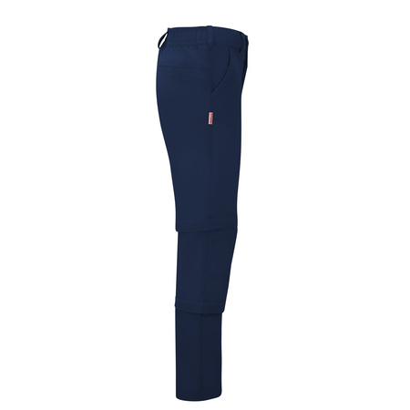 Spodnie trekkingowe dziecięce dla chłopca/dziewczynki Trollkids Kids Preikestolen Double Zip-Off Pants mystic blue/kiwi (623-142)