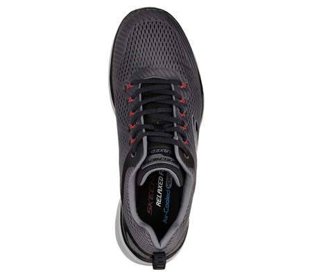 Wyprzedaż - Buty sportowe męskie Skechers Equalizer 3.0 sneakersy treningowe szare (52927-CCBK)