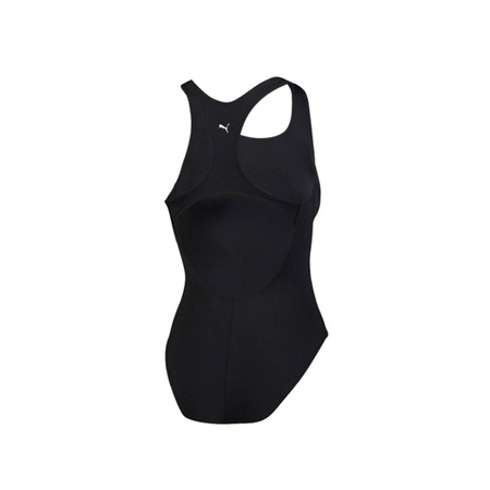 Strój kąpielowy damski Puma Swim Women's Racerback Swimsuit 1P czarny (907681-03)