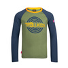 Bawełniany longsleeve bluzka z długim rękawem Trollkids Kids Preikestolen Longsleeve dla chłopca/dziewczynki (493-335)