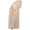 Wyprzedaż - Polar męski Geographical Norway UNICIA  MEN 224 bluza z kapturem rozpinana ciepła beżowa (WX3713H/GN)