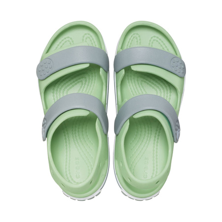 Sandały dziecięce Kids Crocband™ Cruiser Sandal GREEN/DUSTY GREEN zielone (209424-FAIR-GREEN-DU)