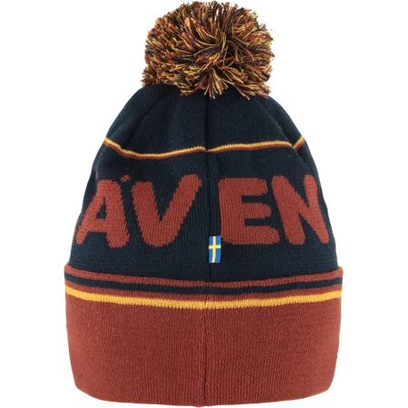 Czapka beanie Fjällräven Fjällräven Pom Hat Autumn Leaf-Dark Navy (F84768-215-555)