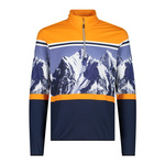 Bluza sportowa męska CMP Man Sweat golf narciarski wielokolorowy (31L0477/56ZM)