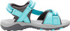 Sandały sportowe dziecięce dla dziewczynki Trollkids Girls Preikestolen Sandal mint/ grey (254-132)