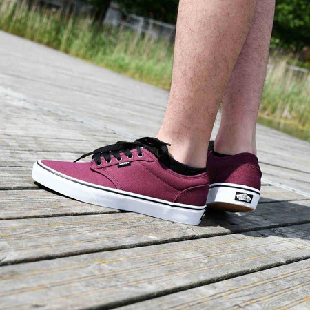 Trampki męskie/damskie bordowe Vans ATWOOD CANVAS (VN000TUY8J3)