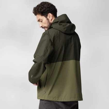 Kurtka softshell męska Fjällräven Vardag Hydratic Anorak M Deep Forest-Laurel Green (F86688-662-625)