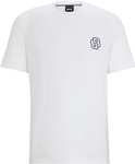 T-shirt męski BOSS Fashion BIANCO koszulka sportowa biały (50515174-100)