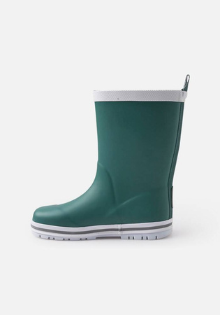 Wyprzedaż - Kalosze dziecięce Reima Taika 2.0 Pine green zielone buty nieprzemakalne (5400001A-8980)