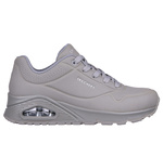 Sneakersy damskie Skechers Uno Stand On Air lifestylowe buty sportowe szare (73690-GRY)