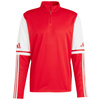 Bluza męska adidas Squadra 25 Training Top czerwono-biała (JD2984)