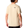 Koszulka męskie The North Face M S/S SIMPLE DOME TEE Beżowy (NF0A87NG3X4)