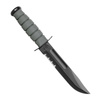 Ka-Bar 5012 - Foliage Green Utility Knife  Serrated (GFN Sheath)