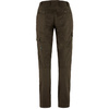 Spodnie outdoorowe damskie Fjällräven Karla Pro Trousers Curved W Dark Olive trekkingowe zielone (F89727-633)