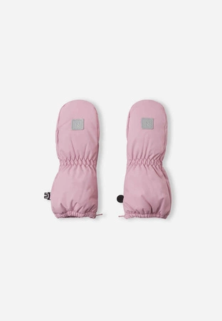 Rękawiczki zimowe dziecięce Reima Mittens (woven). Tassu Grey Pink  Age 1 Toddler Unisex wodoodporne różowe (5300115A-4500)