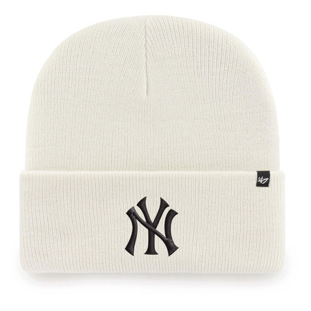 Czapka 47 Brand MLB NEW YORK YANKEES CUFF KNIT Beżowy (B-HYMKR17ACE-NTD)