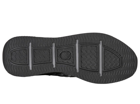 Męskie sneakersy K-Swiss AERO-ACTV XMCLARENII STEEL GRAY/BLACK/PAPAYA-M (04410-057-M)