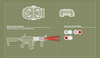 Princeton Tec - SWITCH RAIL - Czerwone/IR - TAN (SR-IRR-TAN)