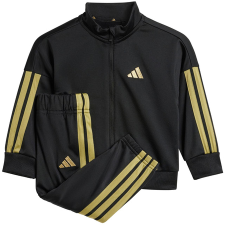Dres dla dzieci adidas Essentials Climacool czarno-złoty (JC8857)