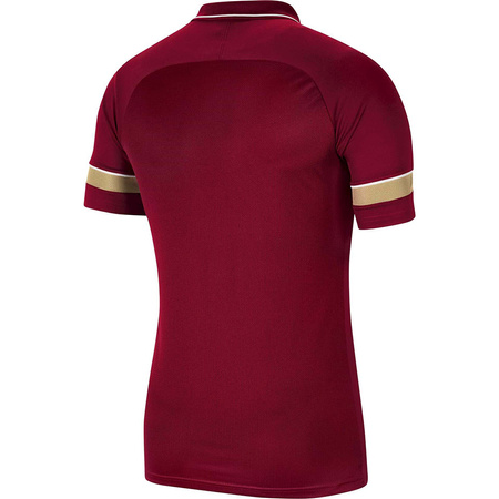 Koszulka dla dzieci Nike Dri-FIT Academy 21 Polo SS bordowa (CW6106 677)