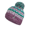 Dzianinowa czapka Trollkids Girls Kristiansand Bobble Cap dla dziewczynki (983-229)