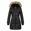 PARKA damska Geographical Norway ABEILLE BLACK DISTRI LADY 2601-9 DBC BLACK (WY4579F/GN-NOIR)