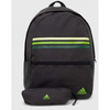 Plecak szkolny damski/męski adidas Classic Horizontal 3-Stripes sportowy z piórnikiem czarny (HY0743)