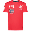 T-Shirt Geographical Norway JEQUESTRE MEN 254 czerwony męska (SY1305H/GN-Red)