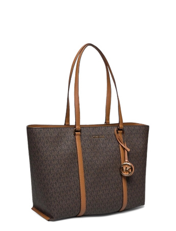 Wyprzedaż - Torebka damska Michael Kors BRN-ACO beżowa (30R4G1LT3B)