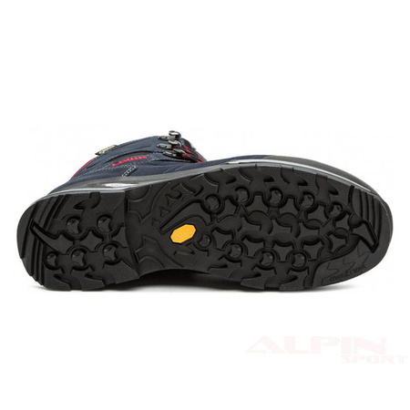 Wyprzedaż - Buty trekkingowe męskie LOWA Baldo GTX Gore-Tex wodoodporne wysokie navy/red (210616 6941)