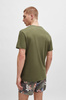 Wyprzedaż - T-shirt męski BOSS RN Beige/Khaki zielony (50503276-250)