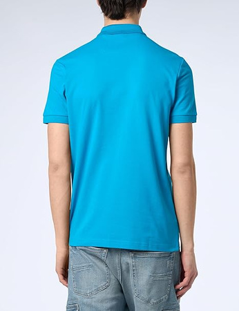 Wyprzedaż - Koszulka Polo męska BOSS Pio 1 Turquoise/Aqua regular fit turkusowa (50507583-442)