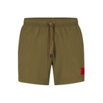 Kąpielówki na basen męskie Hugo Boss spodenki krótkie szorty na lato zielone (50469323-345)