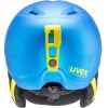 Kask narciarski dziecięcy Uvex Manic Pro blue lime mat junior (56/6/224/46)
