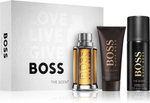 Hugo Boss The Scent dezodorant w sprayu 150ml + żel pod prysznic 100ml + woda toaletowa - 100ml