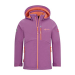 Kurtka softshell dziecięca dla dziewczynki Trollkids Girls Balestrand Jacket mallow pink/papaya (617-242)