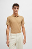 Koszulka Polo męska BOSS Pallas BEIGE regular fit beżowa (50468301-260)