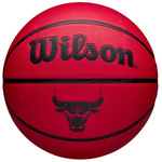 Piłka do koszykówki Wilson NBA Team Tribute Solid Chicago Bulls Ball WZ4025405XB