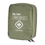 Mil-Tec - Apteczka First Aid Pack Midi - Zielony OD (16025900)