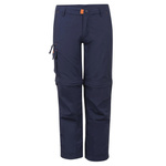 Spodnie zapinane na zamek dziecięce dla chłopca/dziewczynki Trollkids Kids Oppland Pants navy/orange (211-100)